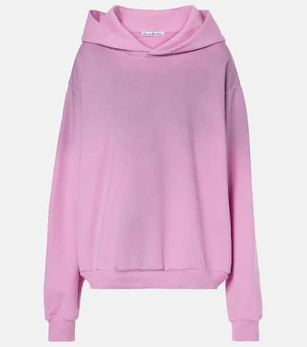 Cotton-blend fleece hoodie - Acne Studios - Modalova