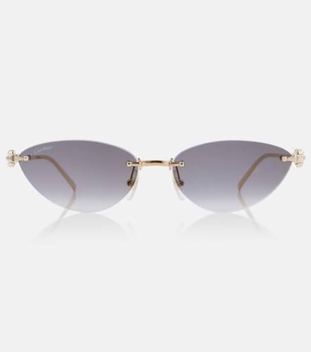 Clash De Cartier cat-eye sunglasses - Cartier Eyewear Collection - Modalova