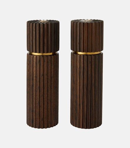 Molinillos de sal y pimienta Ionic de roble - L'Objet - Modalova
