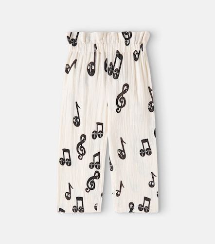 Pantalones Notes de muselina de algodón - Mini Rodini - Modalova
