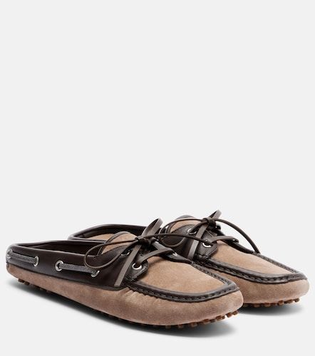 Monili suede mules - Brunello Cucinelli - Modalova