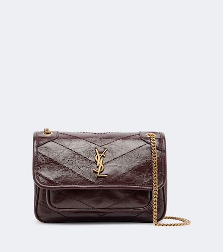 Niki Cassandre Mini leather shoulder bag - Saint Laurent - Modalova