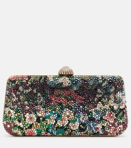 Carry Secrets beaded leather clutch - Valentino Garavani - Modalova