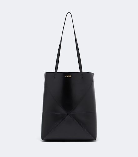 Tote Puzzle Fold Medium de piel - Loewe - Modalova