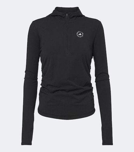 Felpa con cappuccio Logo in jersey - Adidas by Stella McCartney - Modalova