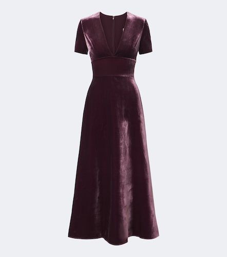 Elie Saab Abito midi in velluto - Elie Saab - Modalova