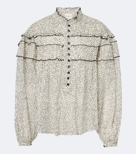 Doane polka-dot cotton voile blouse - Marant Etoile - Modalova