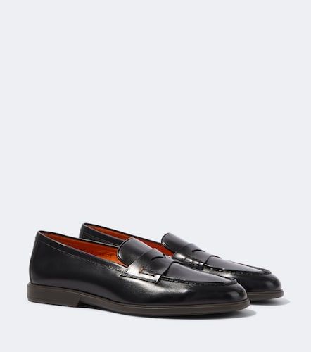 Santoni Loafers Milo aus Leder - Santoni - Modalova