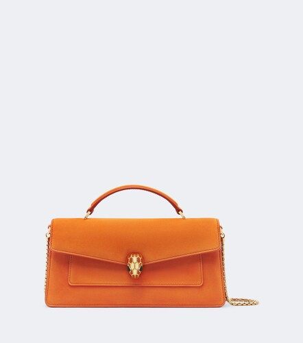 Serpenti Forever Small leather top-handle bag - Bvlgari - Modalova
