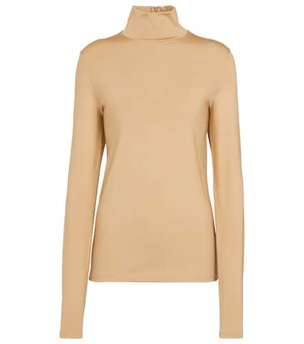 Turtleneck stretch-jersey top - Jil Sander - Modalova