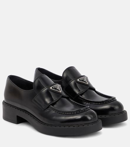 Mocasines de piel con plataforma - Prada - Modalova