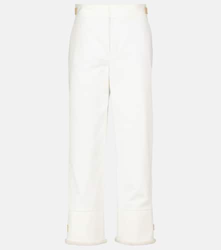 Andes cotton-blend twill straight pants - Loro Piana - Modalova