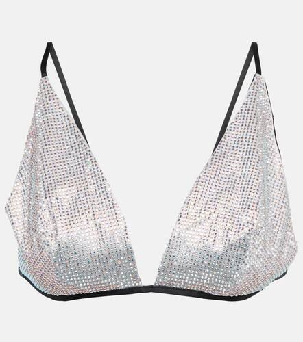 Lumi crystal-embellished bralette - Costarellos - Modalova