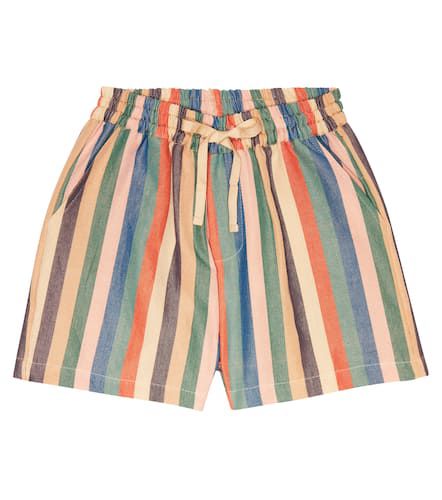 Shorts Pepper in cotone a righe - Caramel - Modalova