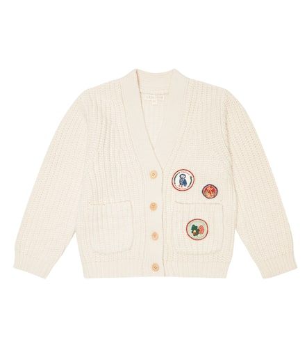 Polo ribbed-knit cardigan - Louise Misha - Modalova