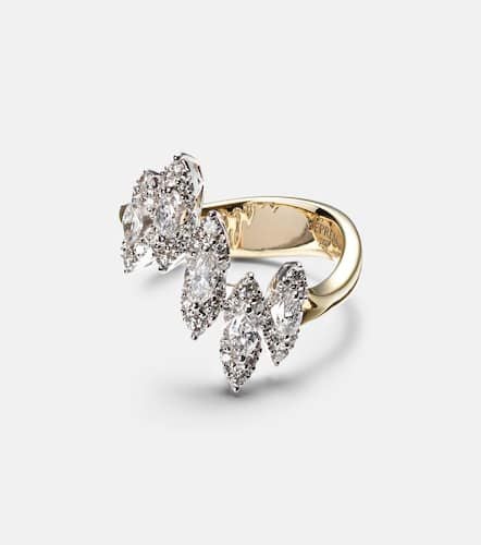 Yeprem 18kt gold ring with diamonds - Yeprem - Modalova