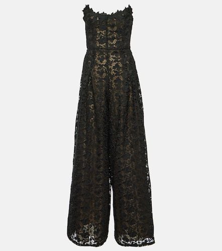 Strapless lace jumpsuit - Oscar de la Renta - Modalova