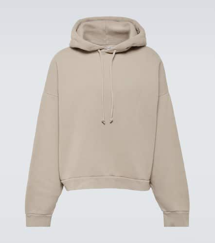 Cropped cotton jersey hoodie - Acne Studios - Modalova