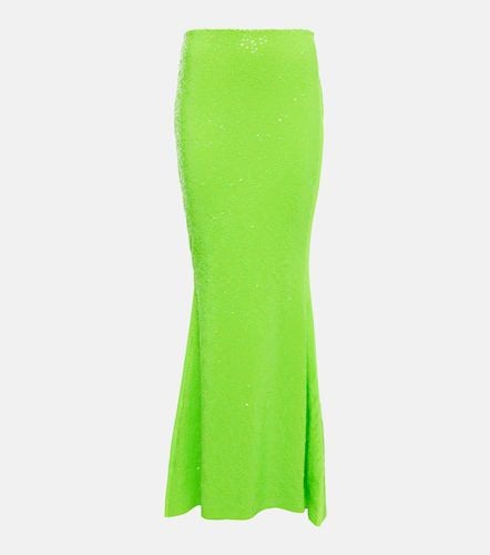 Embellished high-rise maxi skirt - Norma Kamali - Modalova