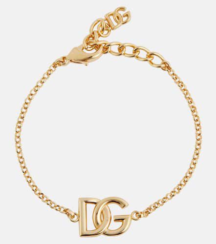 Pulsera de cadena de eslabones con logo - Dolce&Gabbana - Modalova