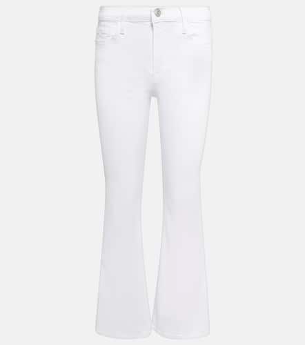 Le Crop Flare Mini Slits high-rise jeans - Frame - Modalova