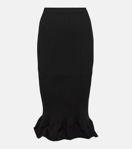 Sapphi ribbed-knit wool-blend midi skirt - Khaite - Modalova