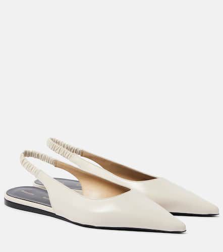 Spike leather slingback flats - Proenza Schouler - Modalova