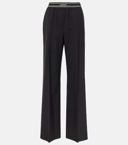 Loewe Wool straight pants - Loewe - Modalova