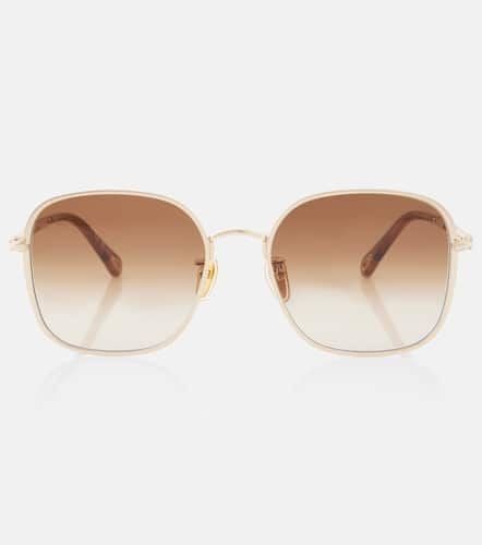 ChloÃ© Scalloped square sunglasses - Chloe - Modalova