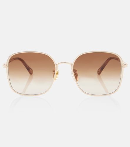 Chloe Scalloped square sunglasses - Chloe - Modalova