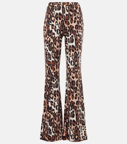 Brooklyn leopard-print flared pants - Diane von Furstenberg - Modalova