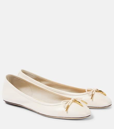 Chlo Iris leather ballet flats - Chloe - Modalova