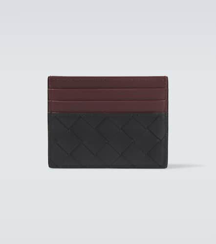 Intrecciato leather card holder - Bottega Veneta - Modalova