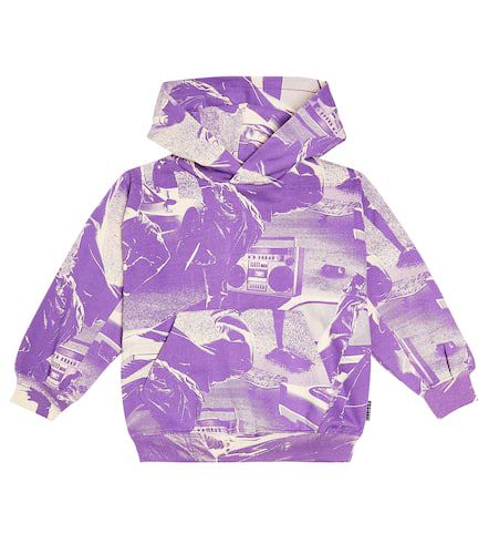 Molo Maxx printed cotton hoodie - Molo - Modalova