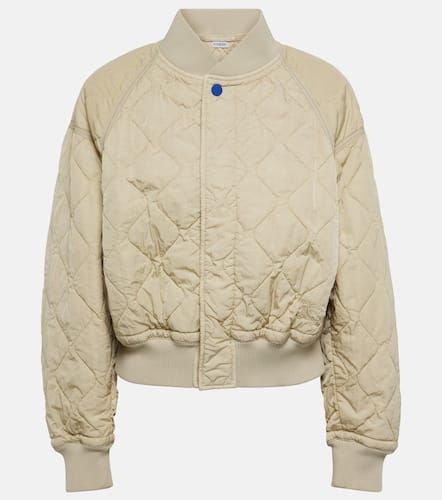 Quilted oversized bomber jacket - Burberry - Modalova
