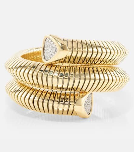 Trisola Triple 18kt bangle with diamonds - Marina B - Modalova