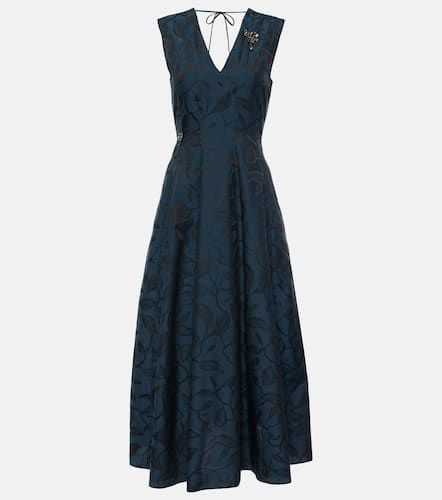 Diego pleated jacquard midi dress - 'S Max Mara - Modalova