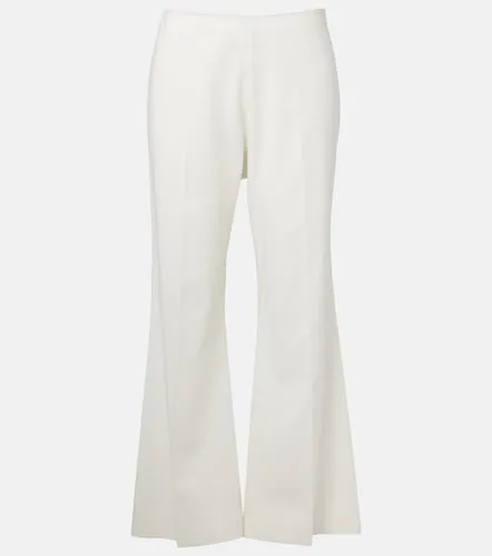 Pantaloni flared Walter in canvas di cotone - Khaite - Modalova