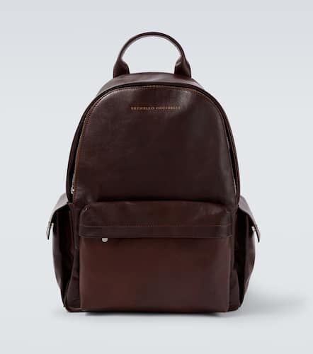 Brunello Cucinelli Leather backpack - Brunello Cucinelli - Modalova