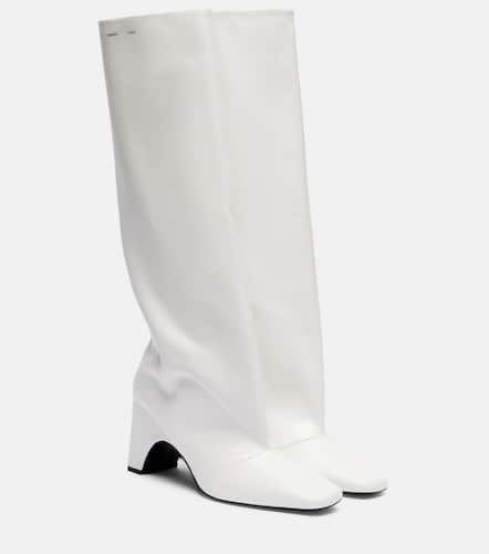 Bridge leather knee-high boots - Coperni - Modalova