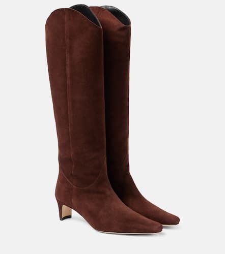 Western Wally suede knee-high boots - Staud - Modalova