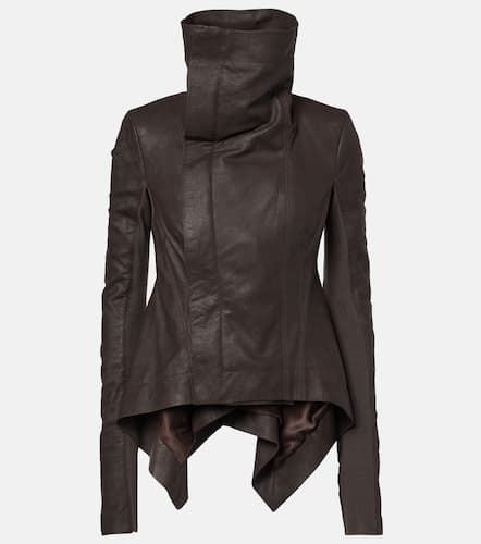 Naska leather biker jacket - Rick Owens - Modalova