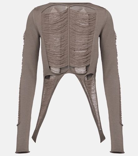 Rick Owens Top distressed in lana - Rick Owens - Modalova