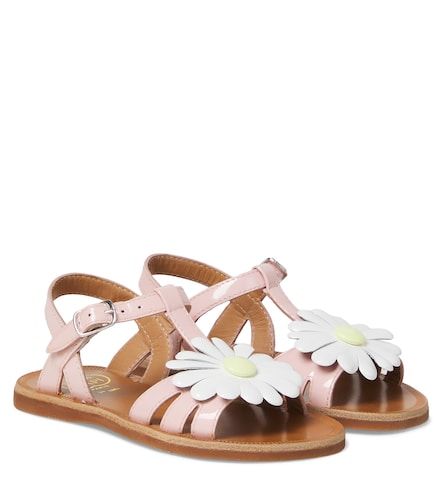 Sandalias Plagette Flo de piel - Pom d'Api - Modalova