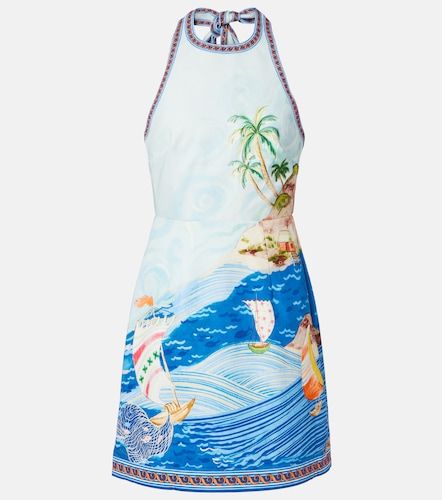 Island printed cotton minidress - Alemais - Modalova