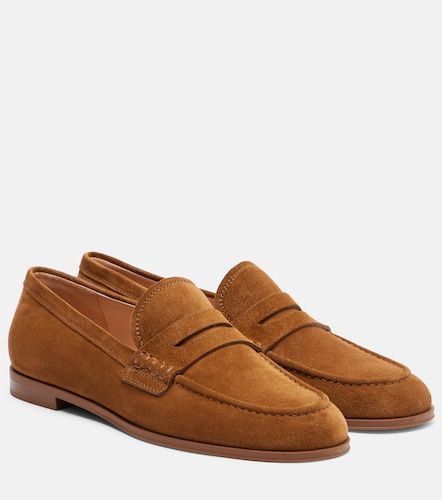 Georgie suede penny loafers - Gianvito Rossi - Modalova