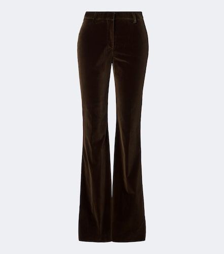 Pantalones flared de terciopelo de algodón - Etro - Modalova