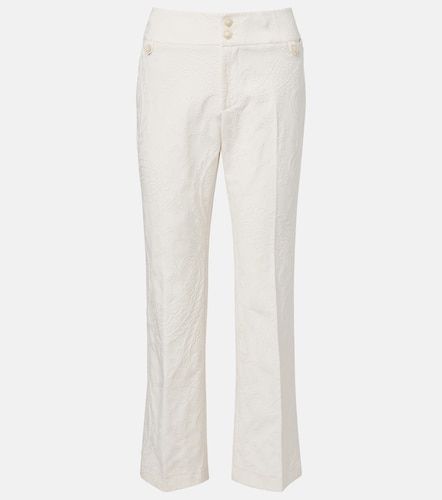 Jeans flared cropped en jacquard - Etro - Modalova