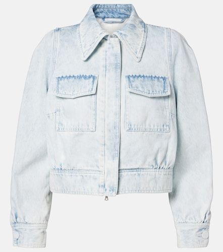 Cropped denim jacket - Dries Van Noten - Modalova