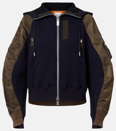 Sacai Cotton-blend and twill jacket - Sacai - Modalova